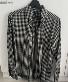 GANT-Regular Fit Gingham Broadcloth Shirt 0