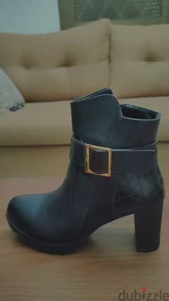 women's heeled boots بوت حريمي 0