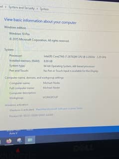 Dell inspiron core i7- Nividia GeForce