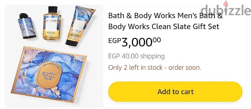 Men's Bath & Body Works clean slate 0