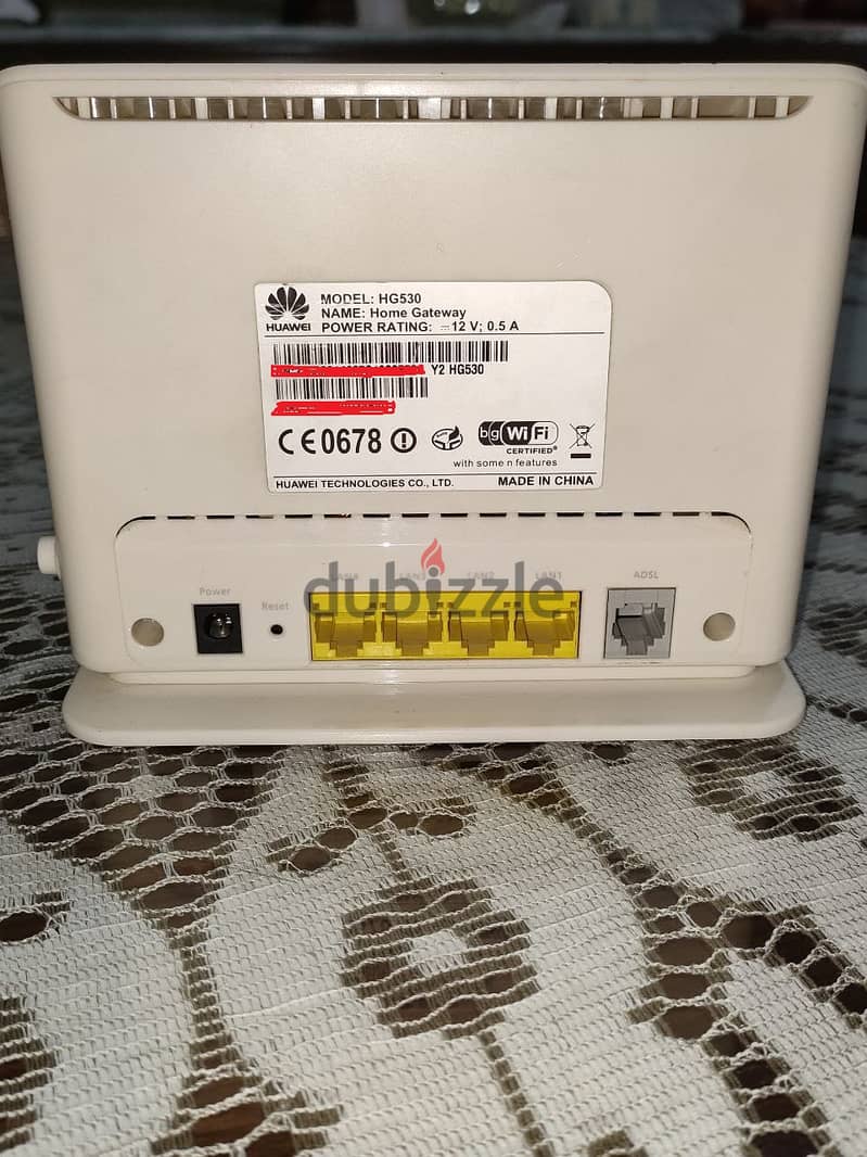 راوتر شركة "ٍVodafone" نوع HUAWEI HG530_ADSL 1