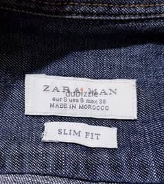 قميص جينز  ZARA أورجينال