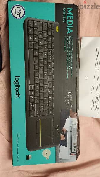 Logitech wirless keyboard with touch pad 3