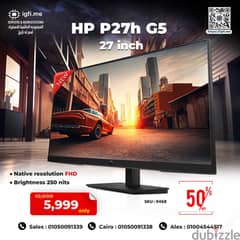 HP P27h G5 FHD Monitor