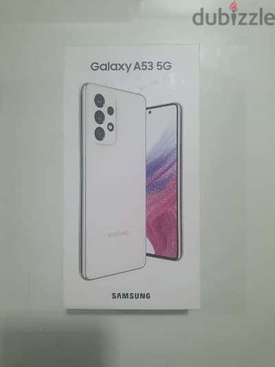 SAMSUNG A53 WHITE 128G NEW