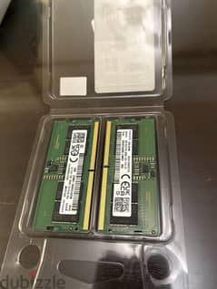 Laptop Ram 16 Giga kit (2*8 Giga)  DDR5 5600 MGHz
