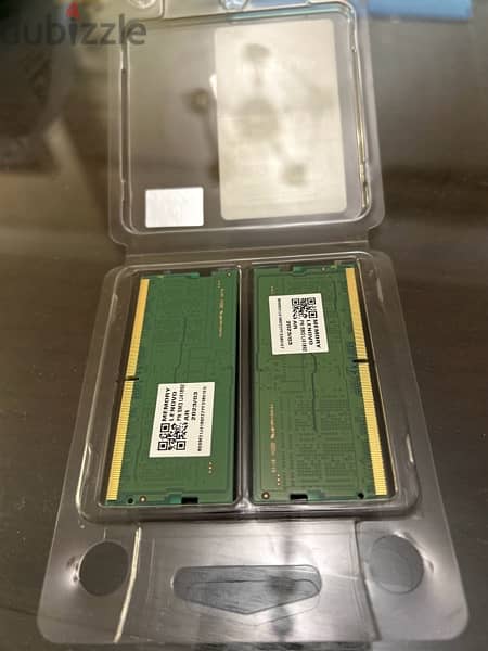 Laptop Ram 16 Giga kit (2*8 Giga)  DDR5 5600 MGHz 1