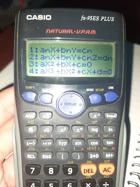 اله حاسبة كاسيو fx-95ES PLUS calculator 1