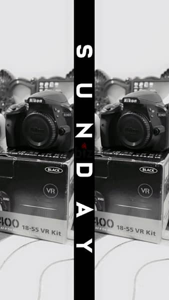كاميرا نيكون  NIKON DSLR CAMERA D3400 9