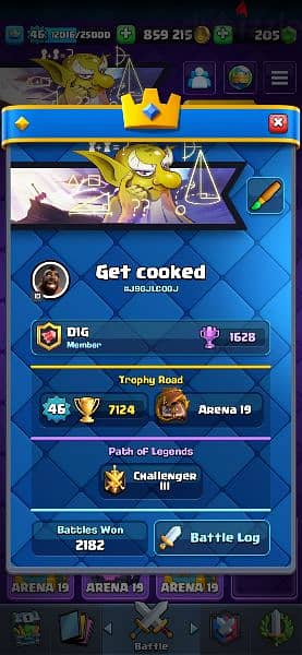 clash royale account 2