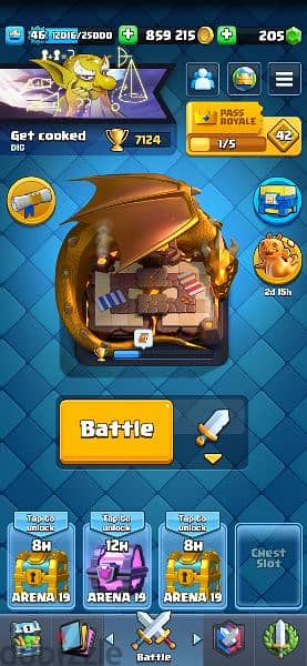 clash royale account 5