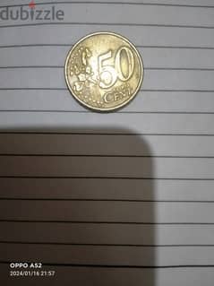 50 يورو سنت 1999