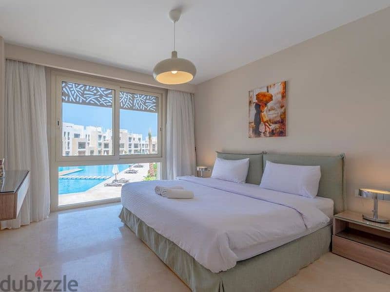 Furnished apartment for sale direct on pool in mangroovy 5