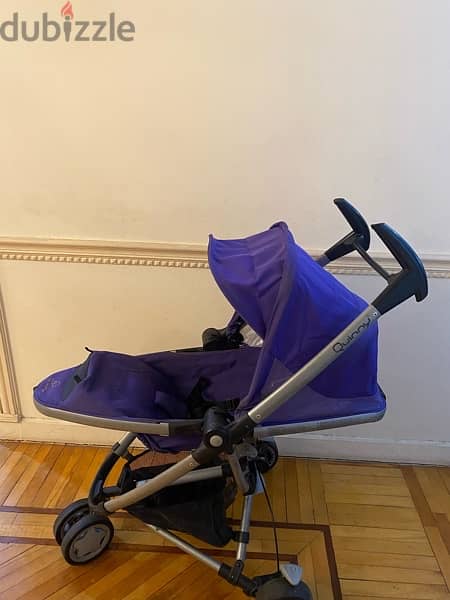 Quinny Zapp Xtra 2 baby stroller, PERFECT CONDITION colour: purple 3