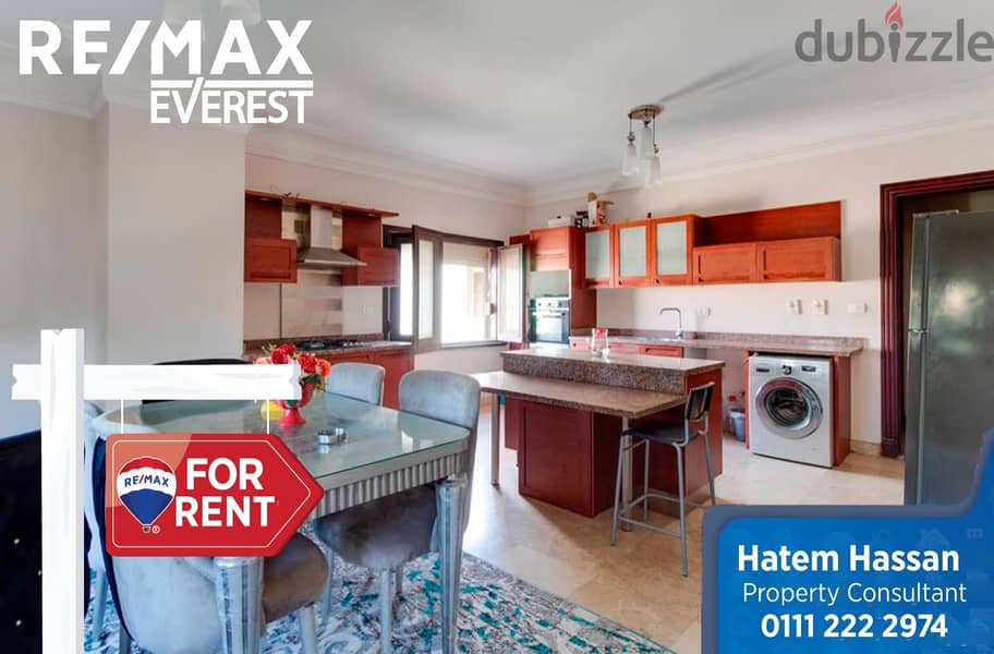 Furnished apartment for long terms rent at 13th district -Elsheikh ...