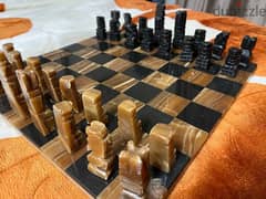 Marble Chess Antique شطرنج رخام انتيك نادر 0