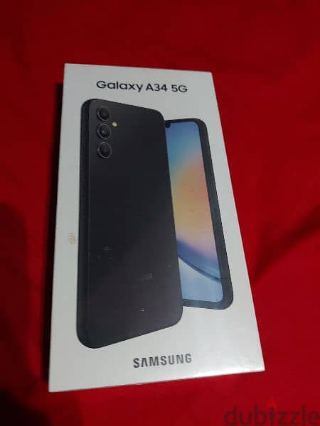 samsung a34 5g 128g 8g ram new awesome graphite 1