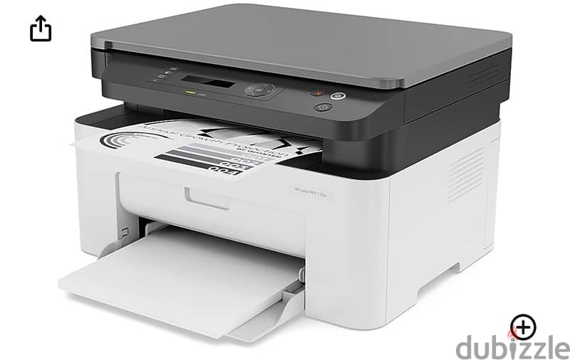 طابعة HP Laser MFP 135a متعددة المهام للطباعة والنسخ والمسح الضوئي 0
