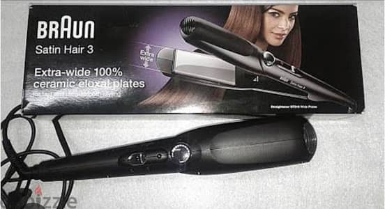 مكواه شعر بروان ٣ braun hair straightener ( babyliss بيبي ليس )