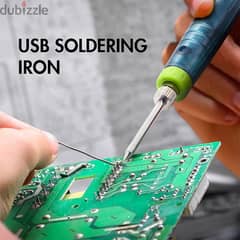 كاوية لحام 5 فولت USB لإصلاح الالكترونيات USB Soldering Iron Pen 0
