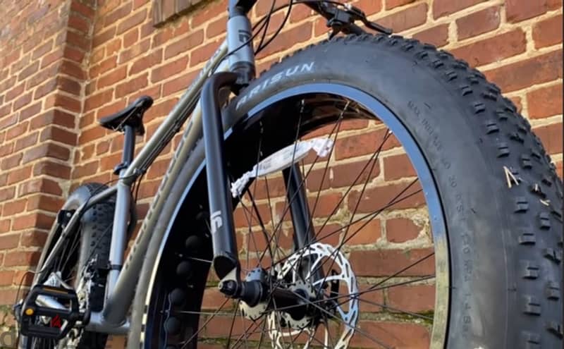 عجلة ٢٦" للكبار شاسيه ألومنيوم كاوتش عريض(٤ بوصة) Fat Tire Mountn Bike 2