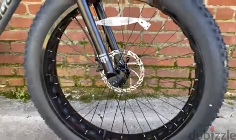 عجلة ٢٦" للكبار شاسيه ألومنيوم كاوتش عريض(٤ بوصة) Fat Tire Mountn Bike 3