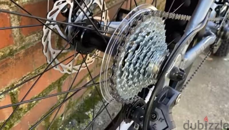 عجلة ٢٦" للكبار شاسيه ألومنيوم كاوتش عريض(٤ بوصة) Fat Tire Mountn Bike 6