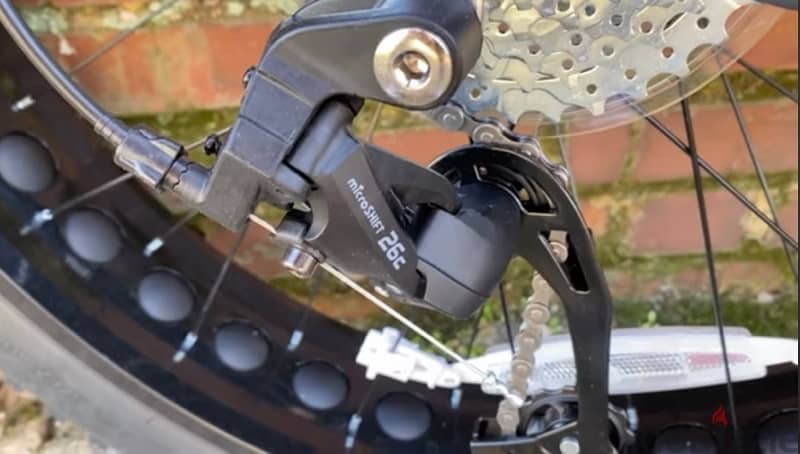 عجلة ٢٦" للكبار شاسيه ألومنيوم كاوتش عريض(٤ بوصة) Fat Tire Mountn Bike 11