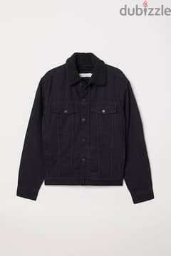 H&M Original Black denim Jacket Size:small