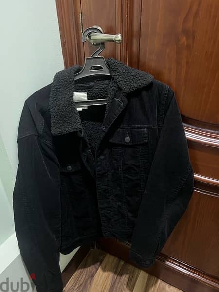 H&M Original Black denim Jacket Size:small 2