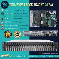 DELL POWER EDGE R730 XD 26 BAY 0