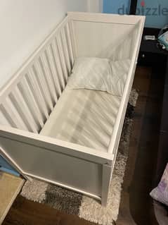 ikea baby bed and mattress