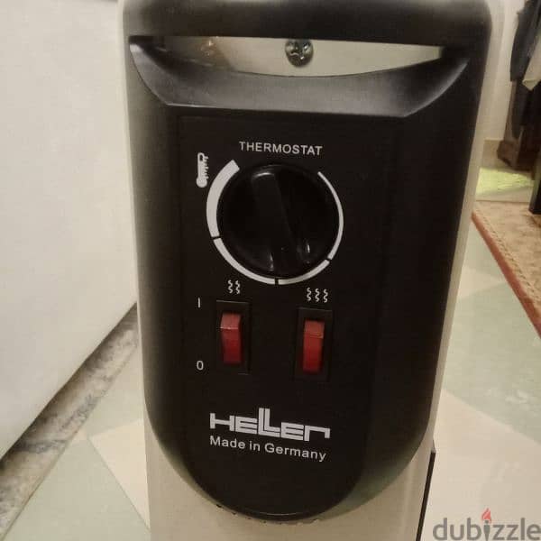 HELLER HEATER 2000 WATT GERMANY MADE WITH BOX & QUARANTINE 0