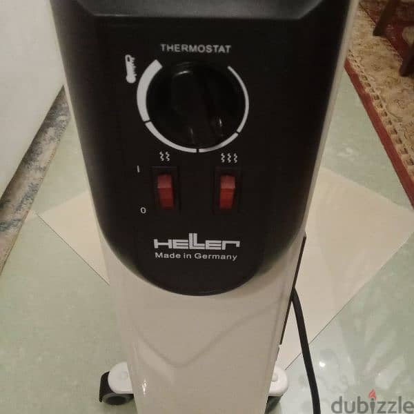 HELLER HEATER 2000 WATT GERMANY MADE WITH BOX & QUARANTINE 2