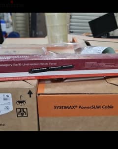 Premium line patch panel 24 port cat 6 1u