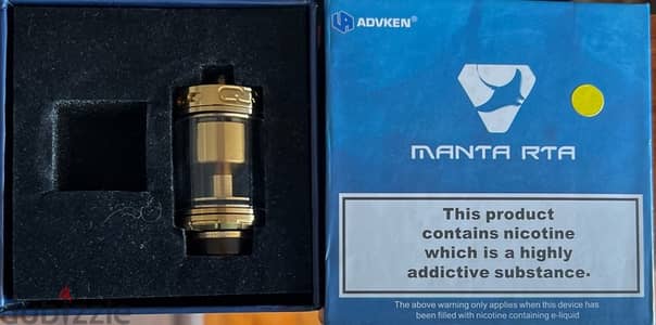 vape tank manta RTA