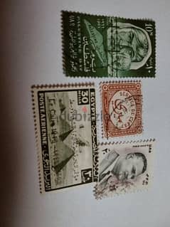 طوابع قديمة جدا Old Egyptian stamps 0