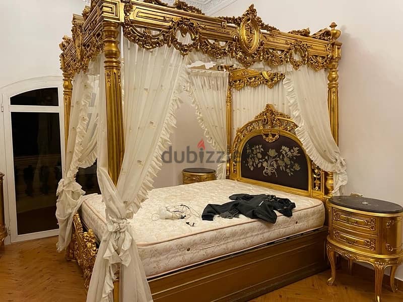 أوضة نوم كاملة كلاسيك فاخره جدا - قشرة دهب - Bedroom - 200113077