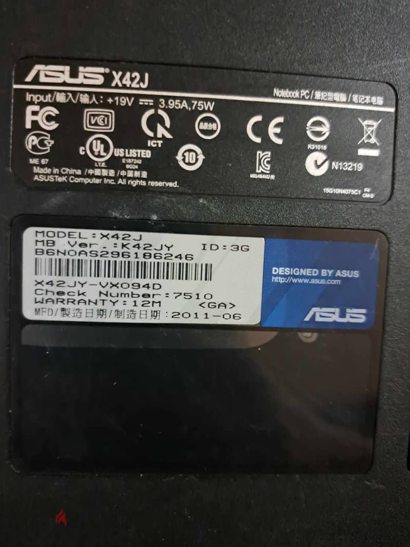Asus laptop 2