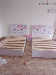 غرف نوم اطفال خشب طبيعي بسعر المصنع