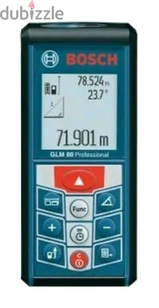 جهاز قياس المسافات و الزاوية بالليزر ٨٠ متر BOSCH GLM80