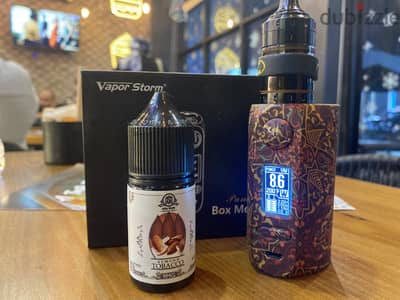 Puma Vape Mod + Ammit tank + 2 Batteries + spare parts + Liquid