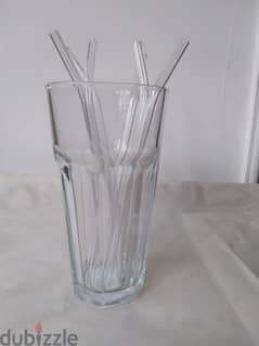 Glass straw
شاليموه زجاج
شفاطة زجاج
مصاص زجاج 0