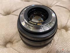 canon lens 50 mm f / 1.2 ultrasonic 0