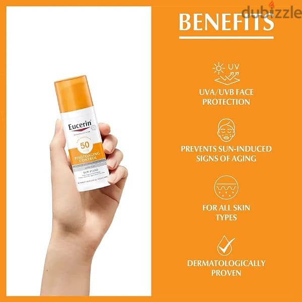 Eucerin Face Sunscreen كريم واقى من الشمس 3