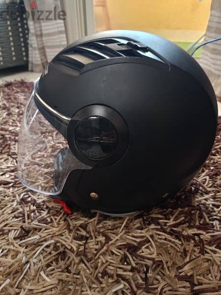 LS2 helmet . model : OF562 . size:( M ) . Used like new 1