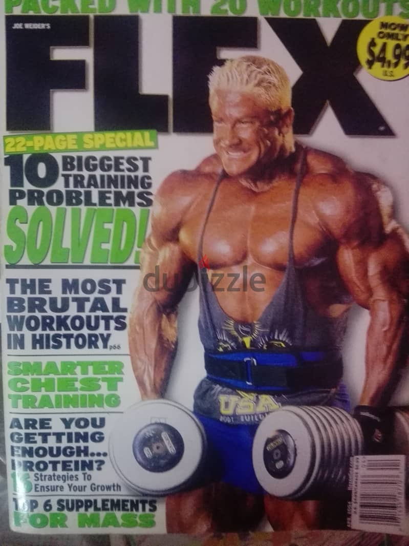 Flex magazine rare issues for 300per issue 0