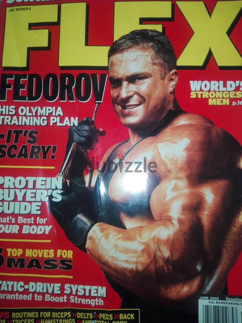 Flex magazine rare issues for 300per issue 2
