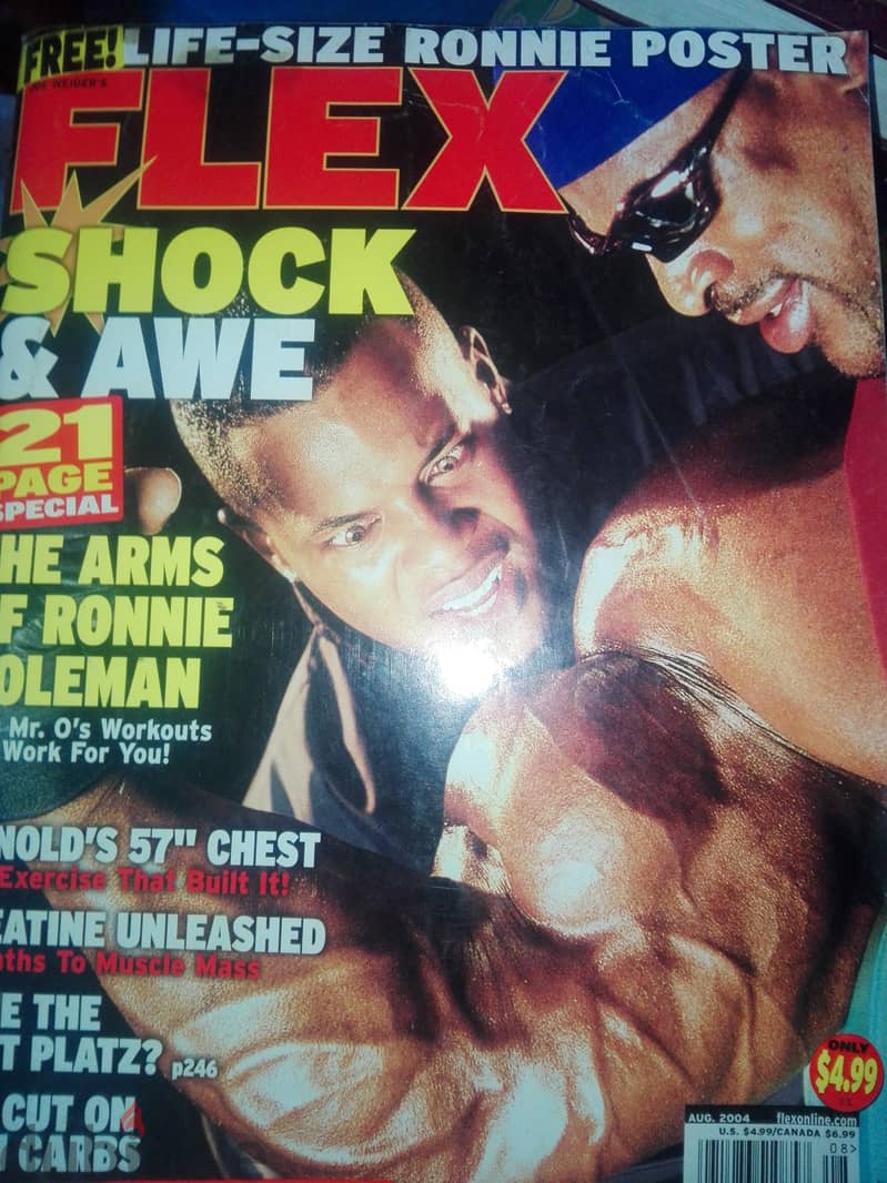 Flex magazine rare issues for 300per issue 3