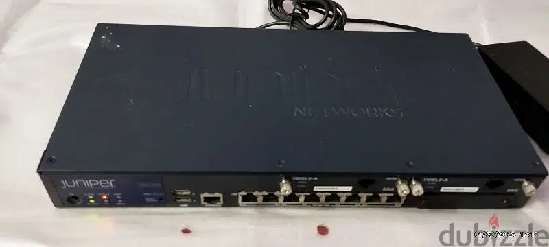 JUNIPER SRX220H Router with 2 VDSL MODULE. . Excellent condition